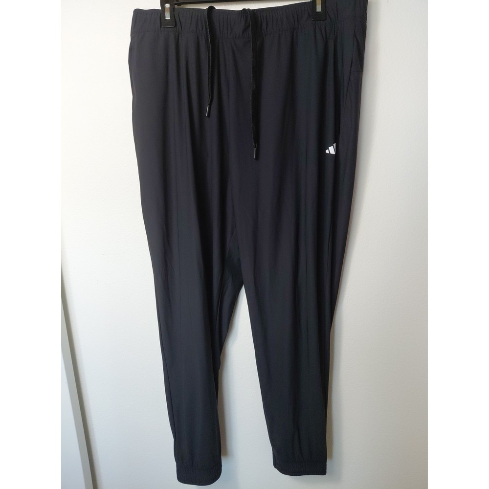 Adidas Essential Jogger Pants Men's Size XL Black ADVR0870 Org $75‎